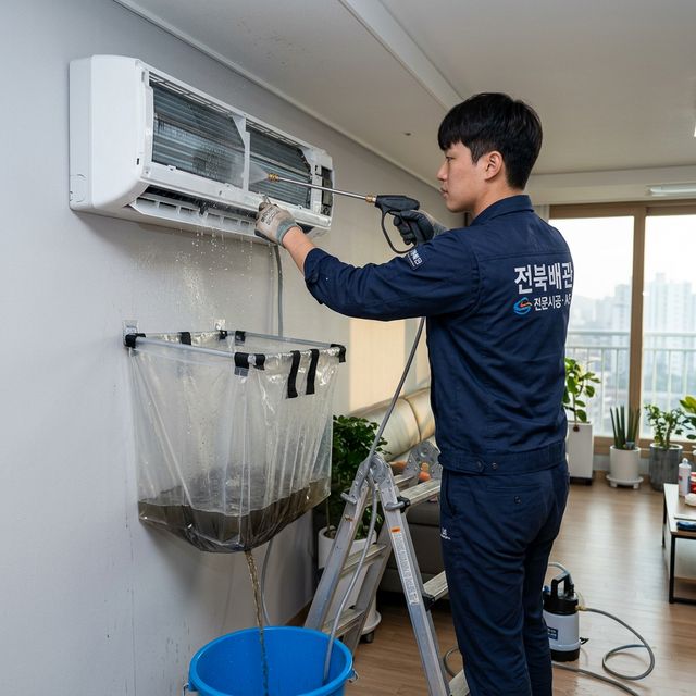 에어컨 배관청소 전문